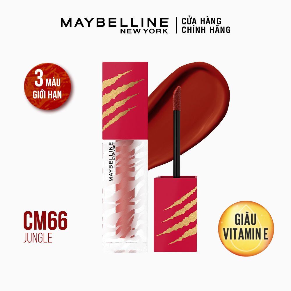 Son Kem Mịn Lì Như Nhung Cushion Mattes Maybelline New York Hiệu Ứng Lì Đa Chiều 6.4ml