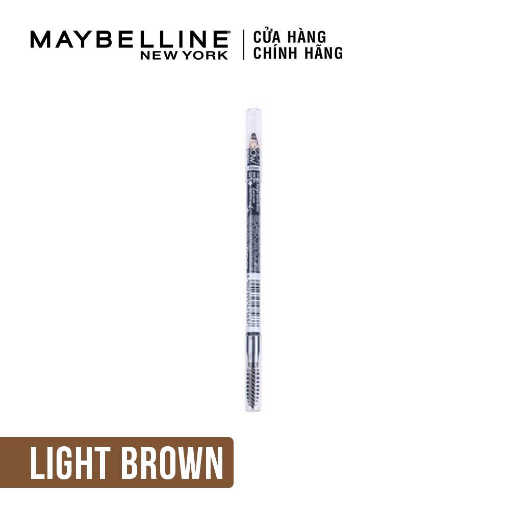 Chì Kẻ Mày 2 Đầu Với Đầu Chì Xéo Mềm Mịn 12H Maybelline New York Fashion Brow Cream Pencil 0.8g