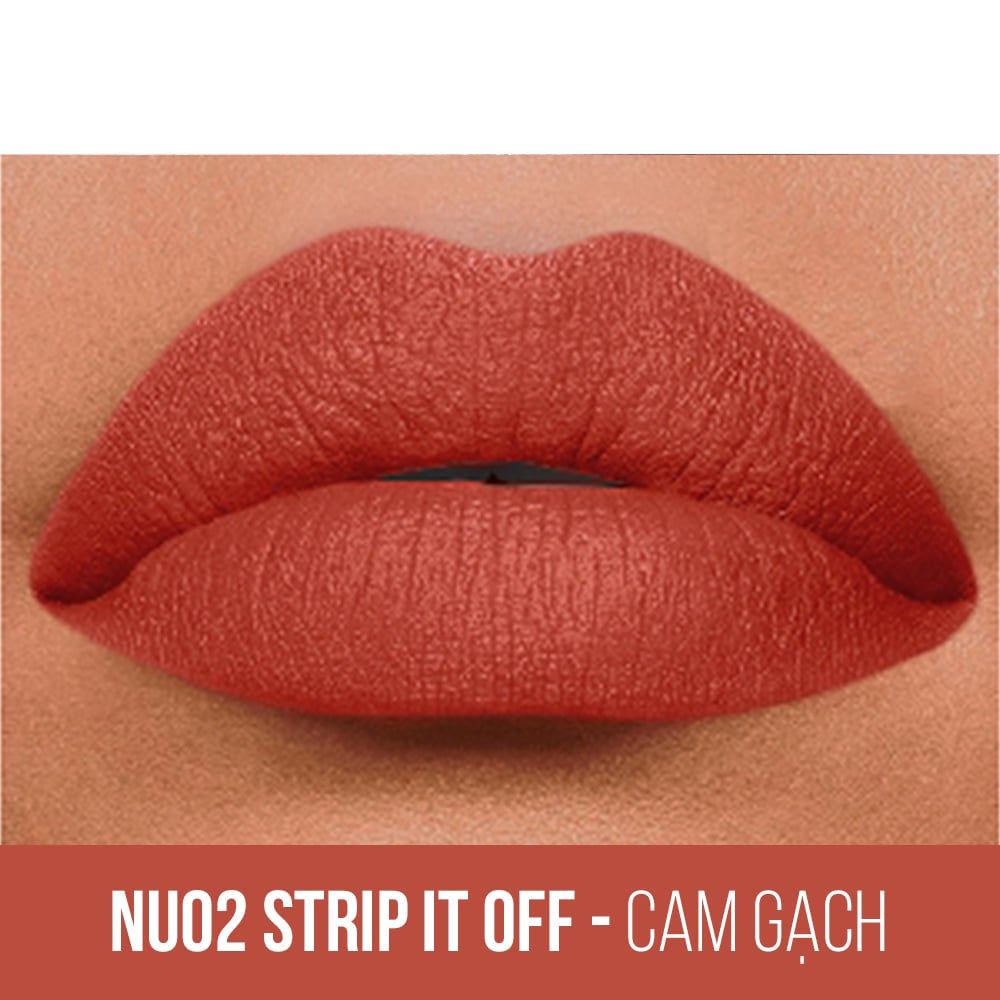 Son Kem Lì Nhẹ Môi Phiên Bản Tông Đất Maybelline New York Sensational Liquid Matte The Nudes Lipstick 7ml