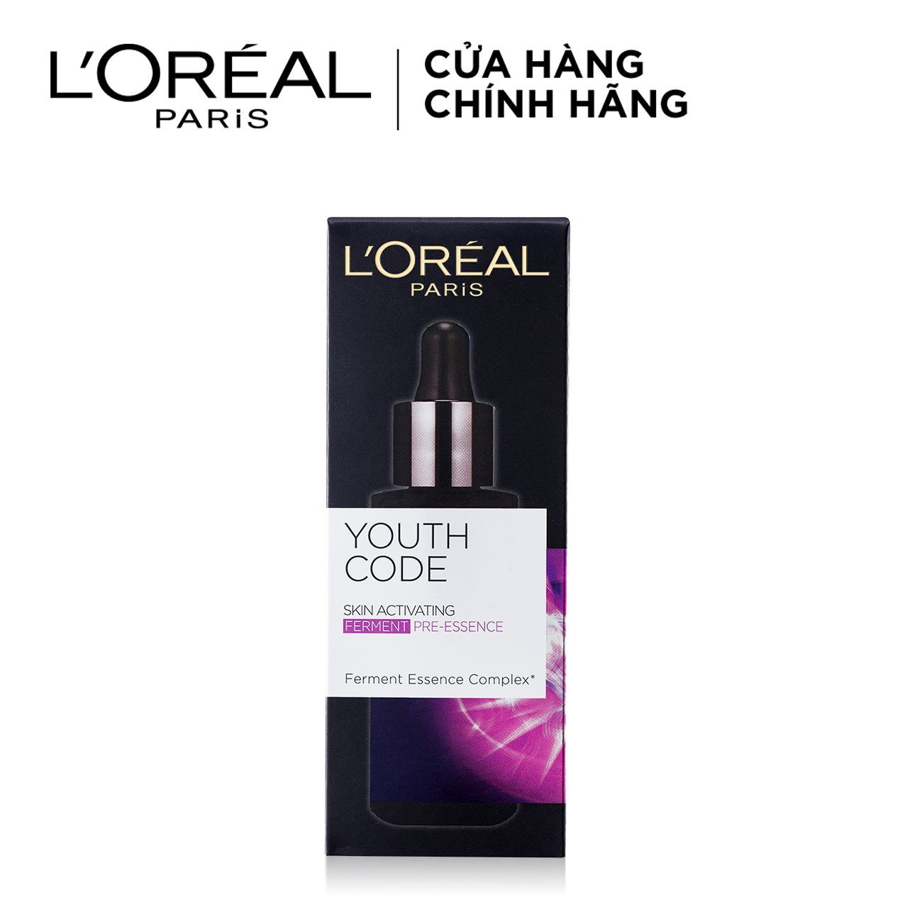 Hoạt chất tươi trẻ da chống lão hóa L'Oreal Paris Youth Code Skin Activating Ferment Pre-Essence 30ml