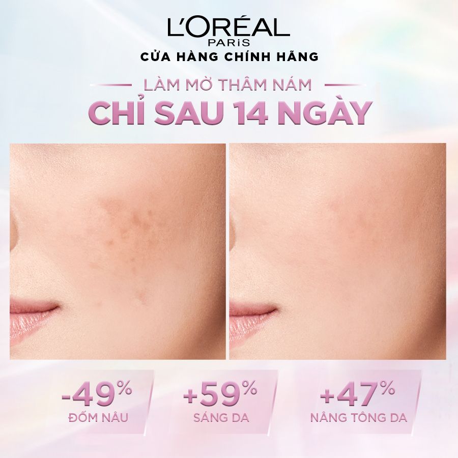 Serum Sáng Da Tức Thì L'Oreal Paris Glycolic - Bright Instant Glowing Serum 1.0% Glycolic Acid 15ML