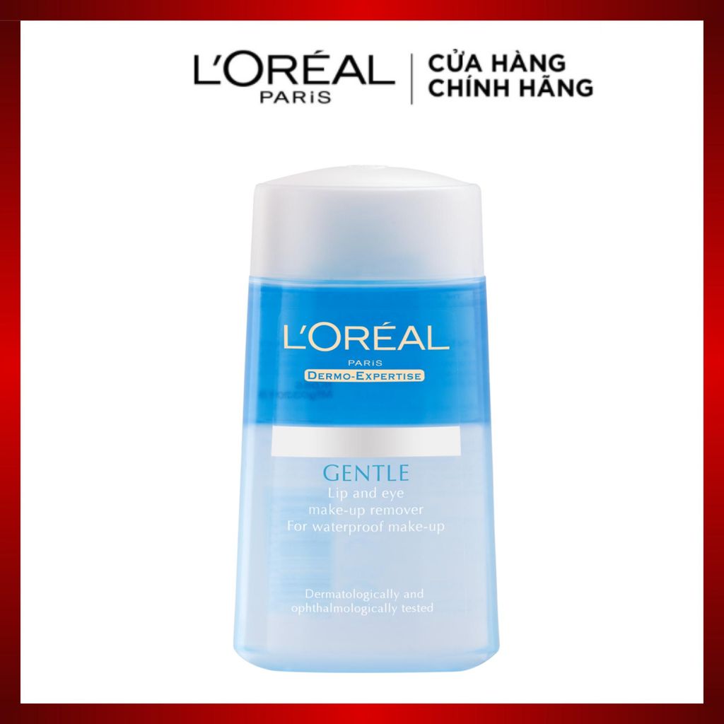 Nước tẩy trang mắt và môi L'Oreal Paris Gentle Care 125ml