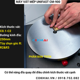 Máy vát mép đa năng Unifast CM-900