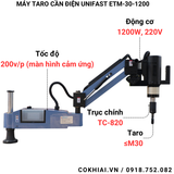 Máy taro cần điện Unifast ETM-30-1200