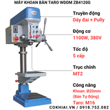 Máy khoan tự động có taro WDDM ZB4120G