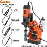 Máy khoan từ ta rô Cayken KCY-48/2WDO