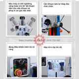 Máy khoan phay taro hộp số WDDM ZX7045