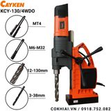 Máy khoan từ ta rô siêu lớn Cayken KCY-130/4WDO