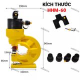 Đầu đột lỗ thủy lực HHM-60 - Sâu 6mm