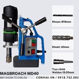 Máy khoan từ basic Magbroach MD40