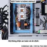 Máy taro tự động UNIFAST TB-6516 | bánh răng M3 - M16 có bơm làm mát