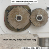 Máy taro tự động UNIFAST TB-6516 | bánh răng M3 - M16 có bơm làm mát