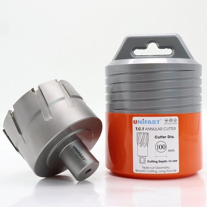 Mũi khoan từ phi 100 Unifast TCT 100x50