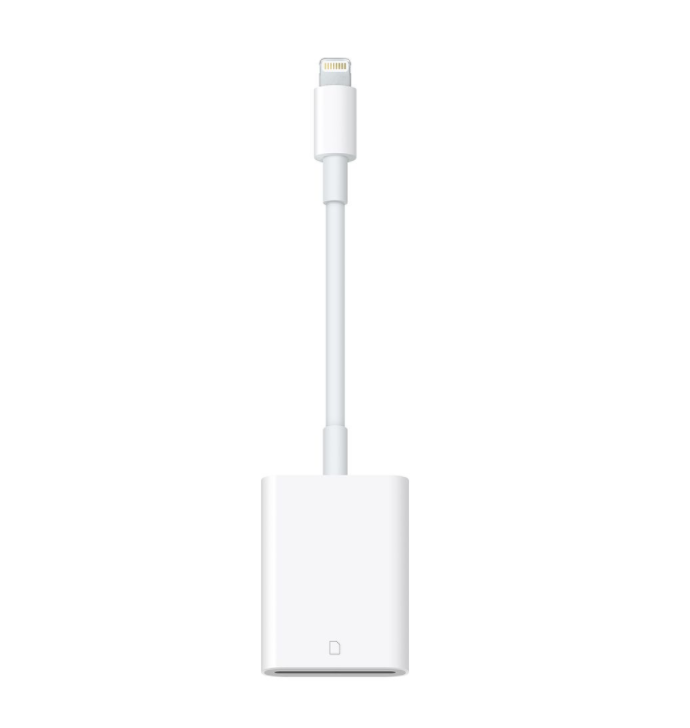 Cáp đọc thẻ nhớ Lightning to SD Card Camera Reader