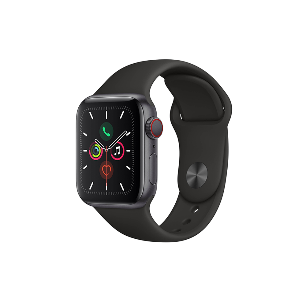 Apple Watch series 4 Aluminum - Viền Nhôm - Dây cao su