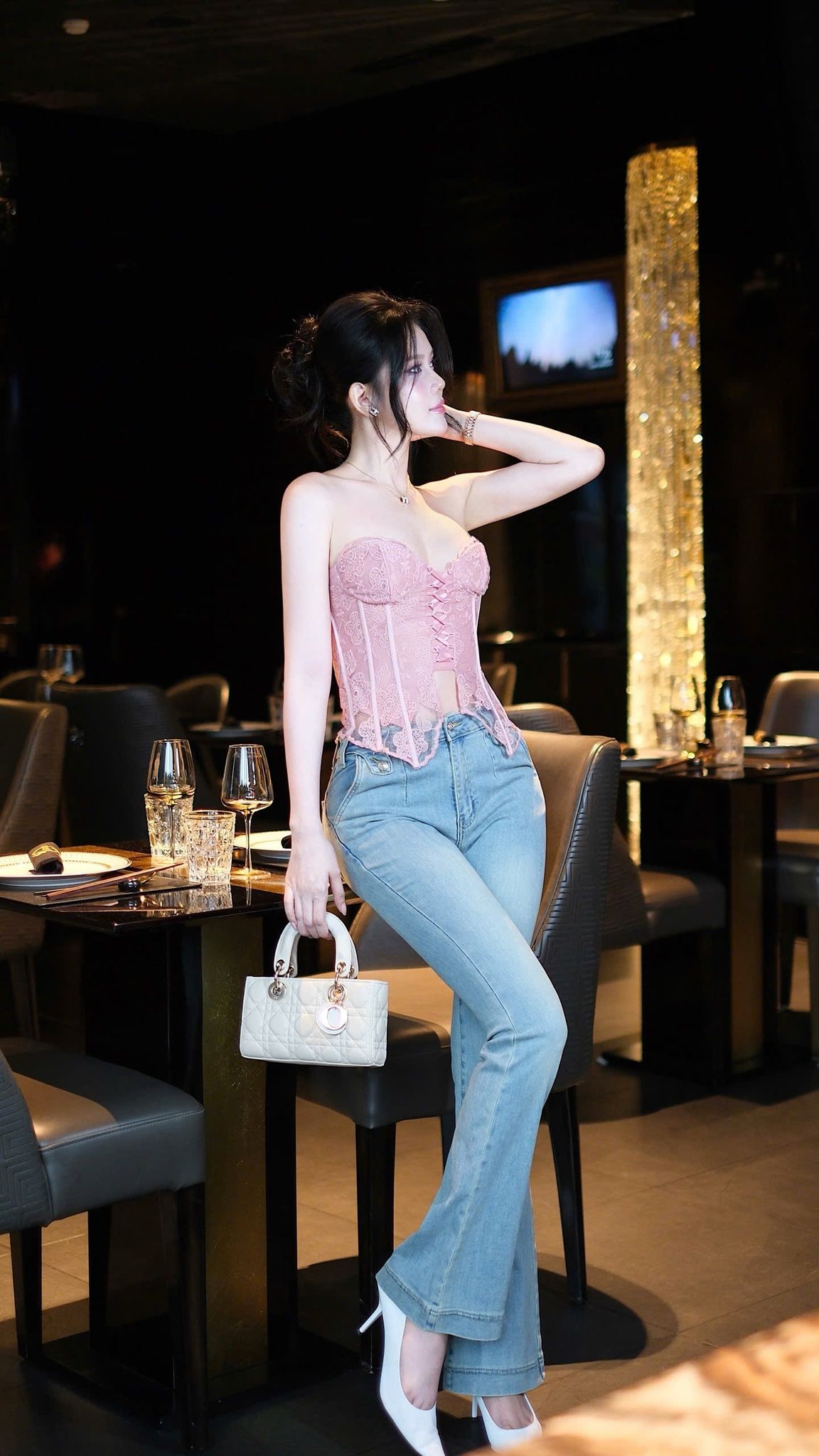 Áo Cup Đan Dây Tà Nhọn