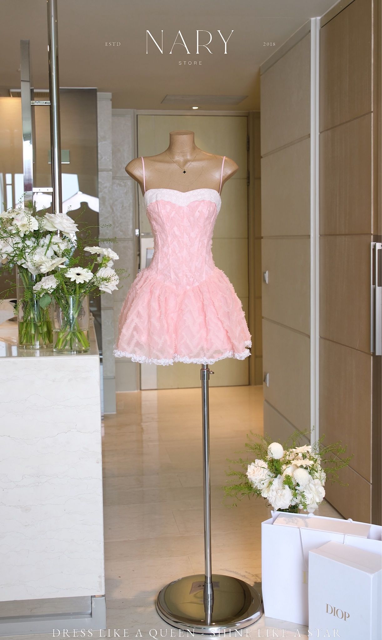 Đầm Xòe 2s Viền Xô