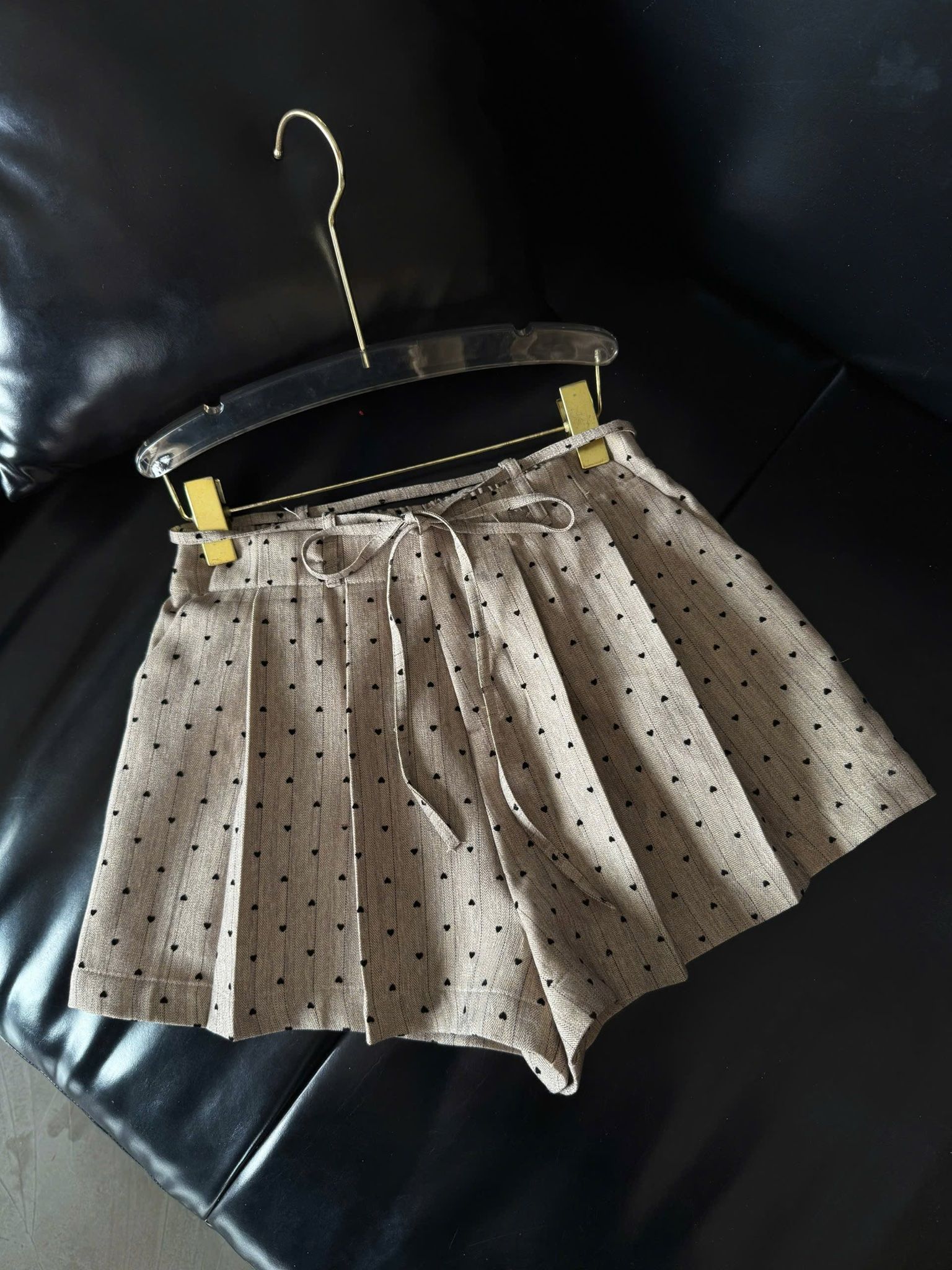 Quần Short Họa Tiết Kèm Dây