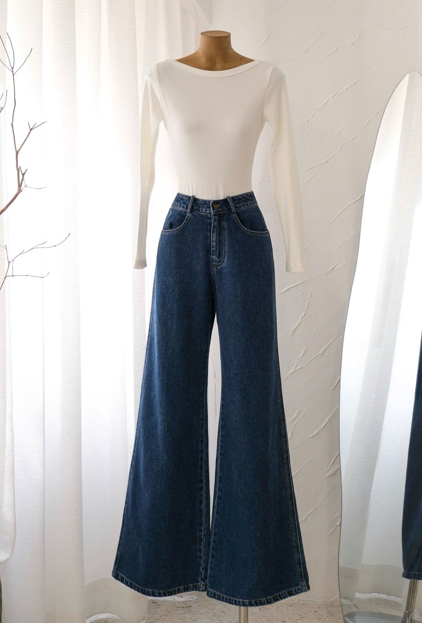 Bodysuit Thun Trơn TD Hở Lưng
