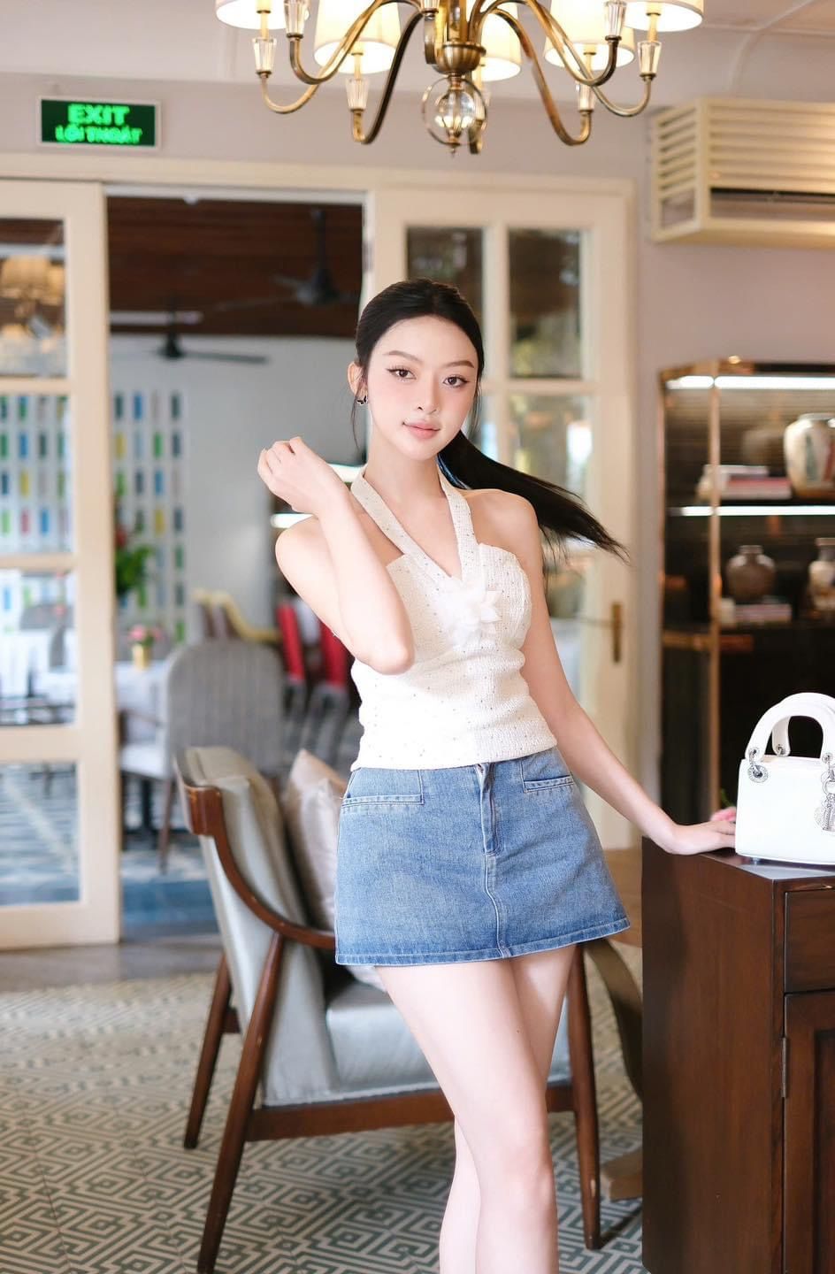 Áo Yếm Bố Kèm Bông