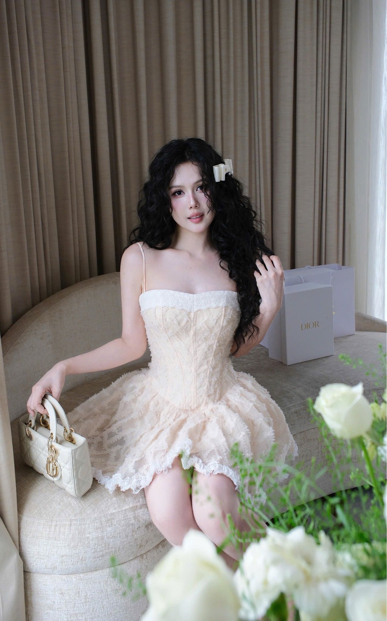 Đầm Xòe 2s Viền Xô