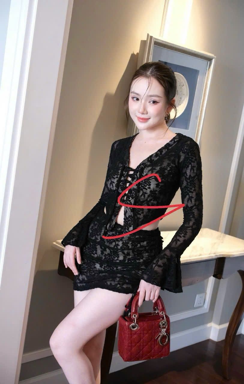 Set Áo Ren Đan Dây