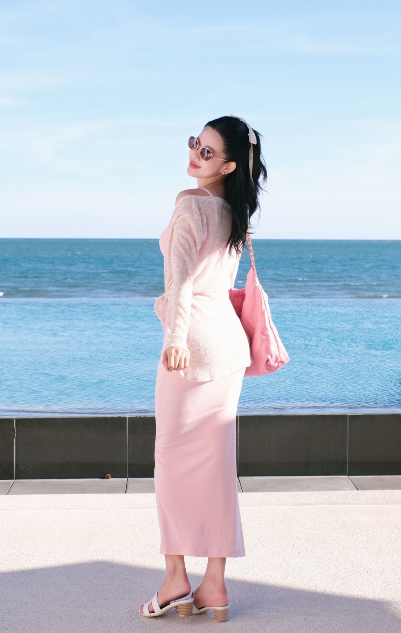 Body Thun Dài Kèm Khoác