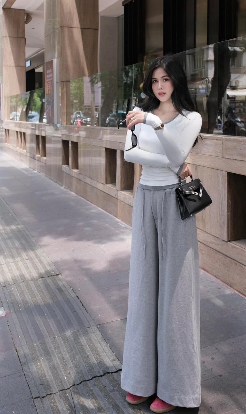 Áo Thun Nhúng 2 Bên Phối Màu