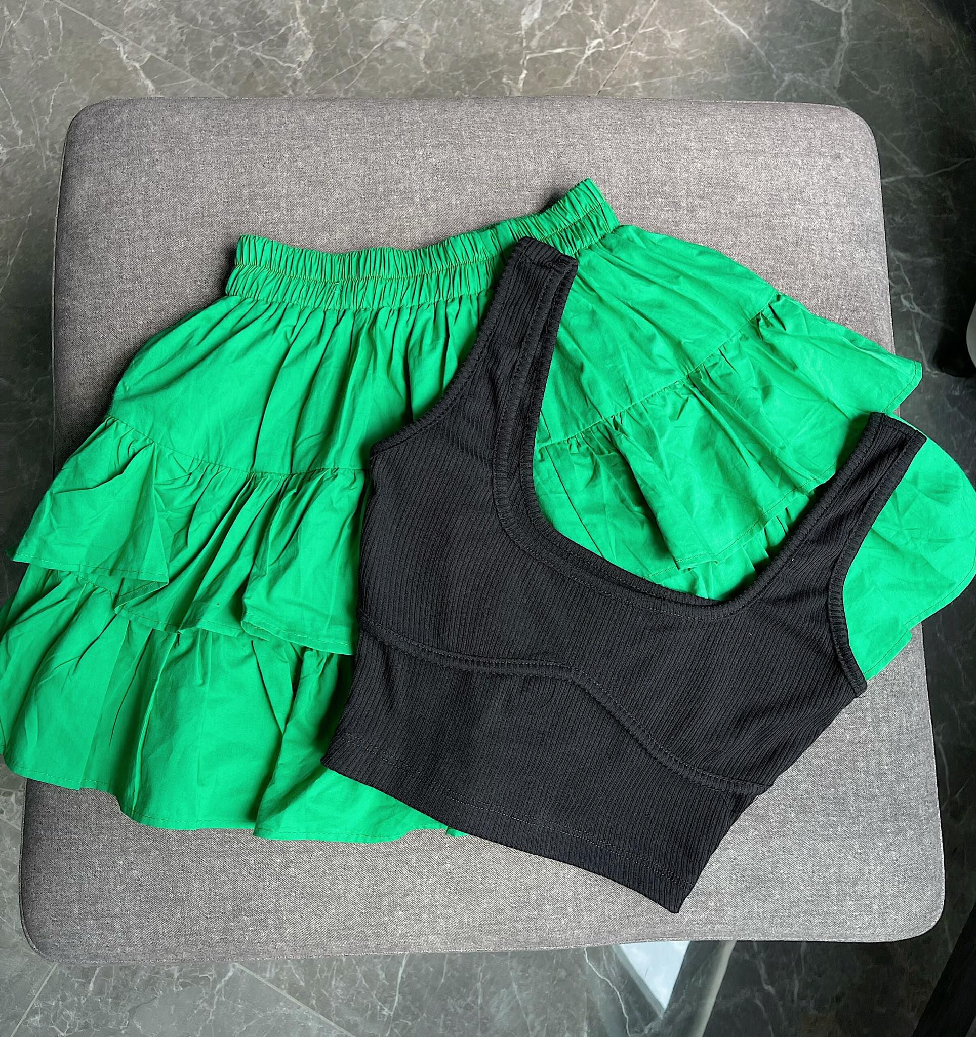 Áo 2 Dây Bảng Viền