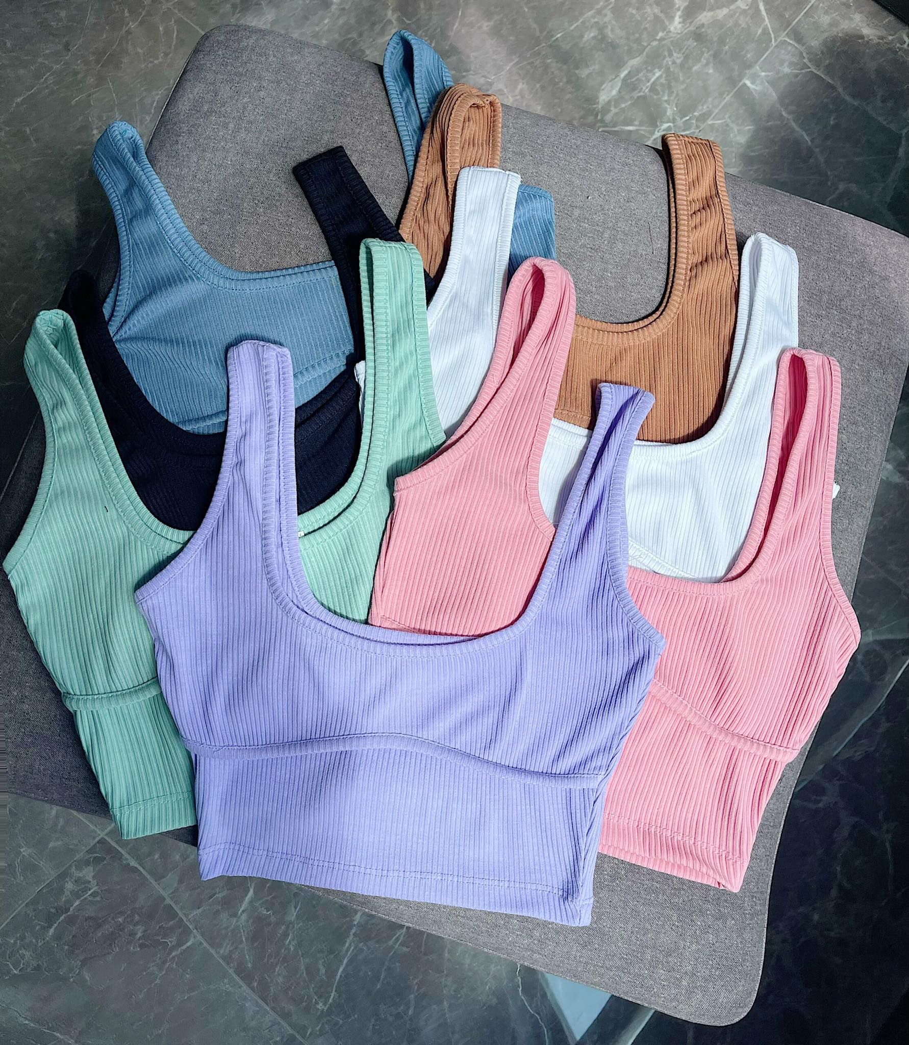 Áo 2 Dây Bảng Viền