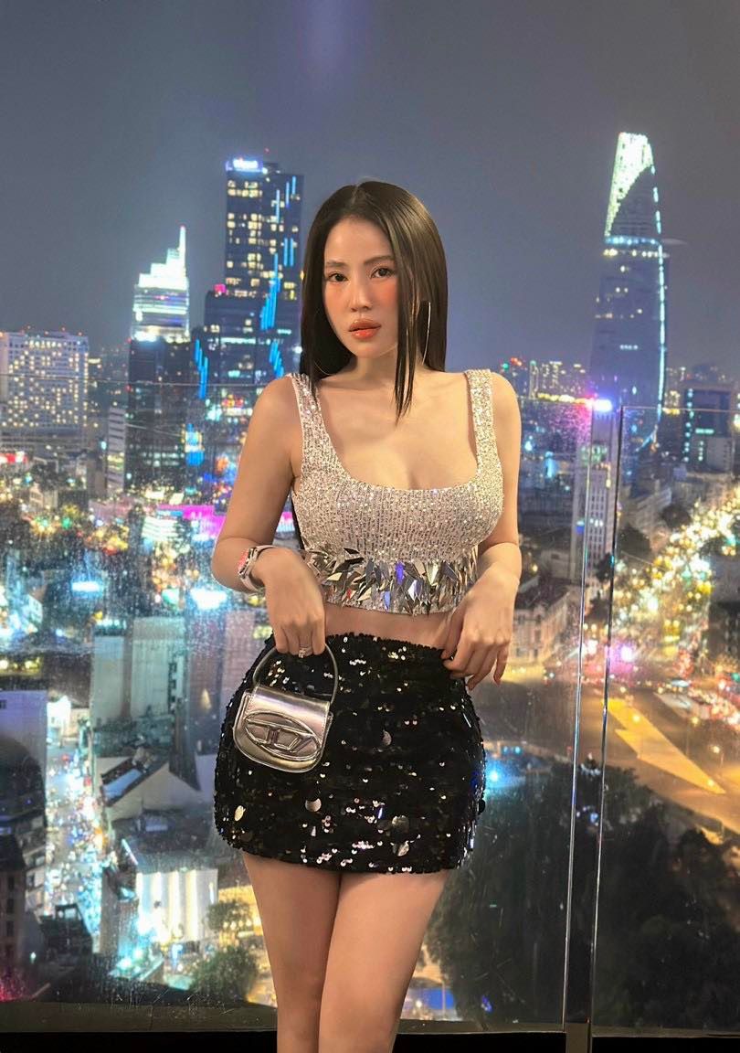 Áo Kim Sa Đính Gương