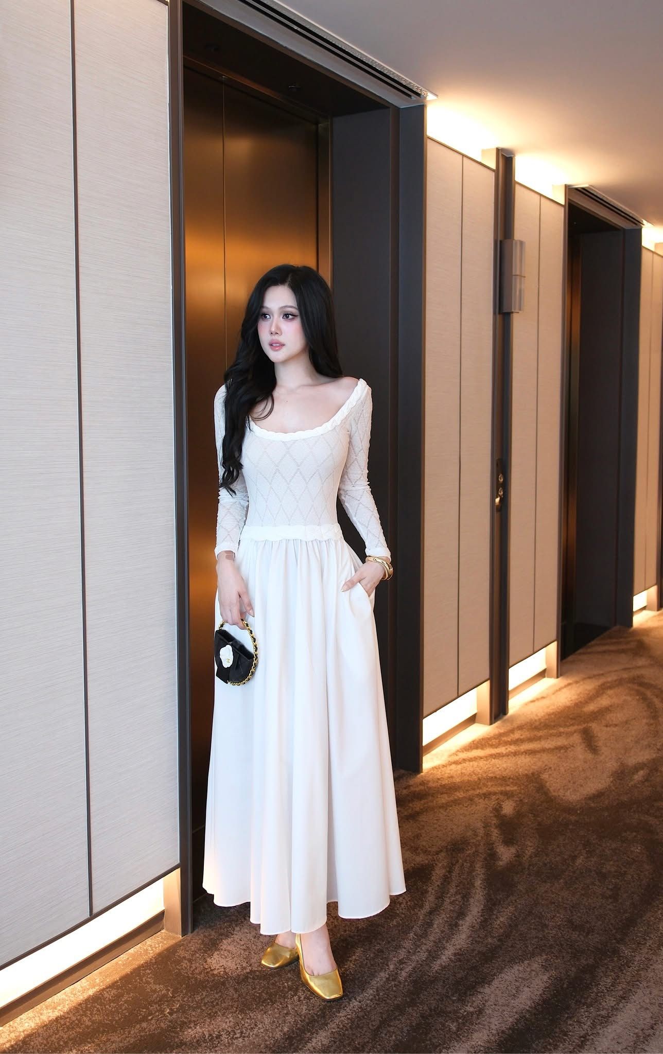 Đầm Thun TD Thắt Bính