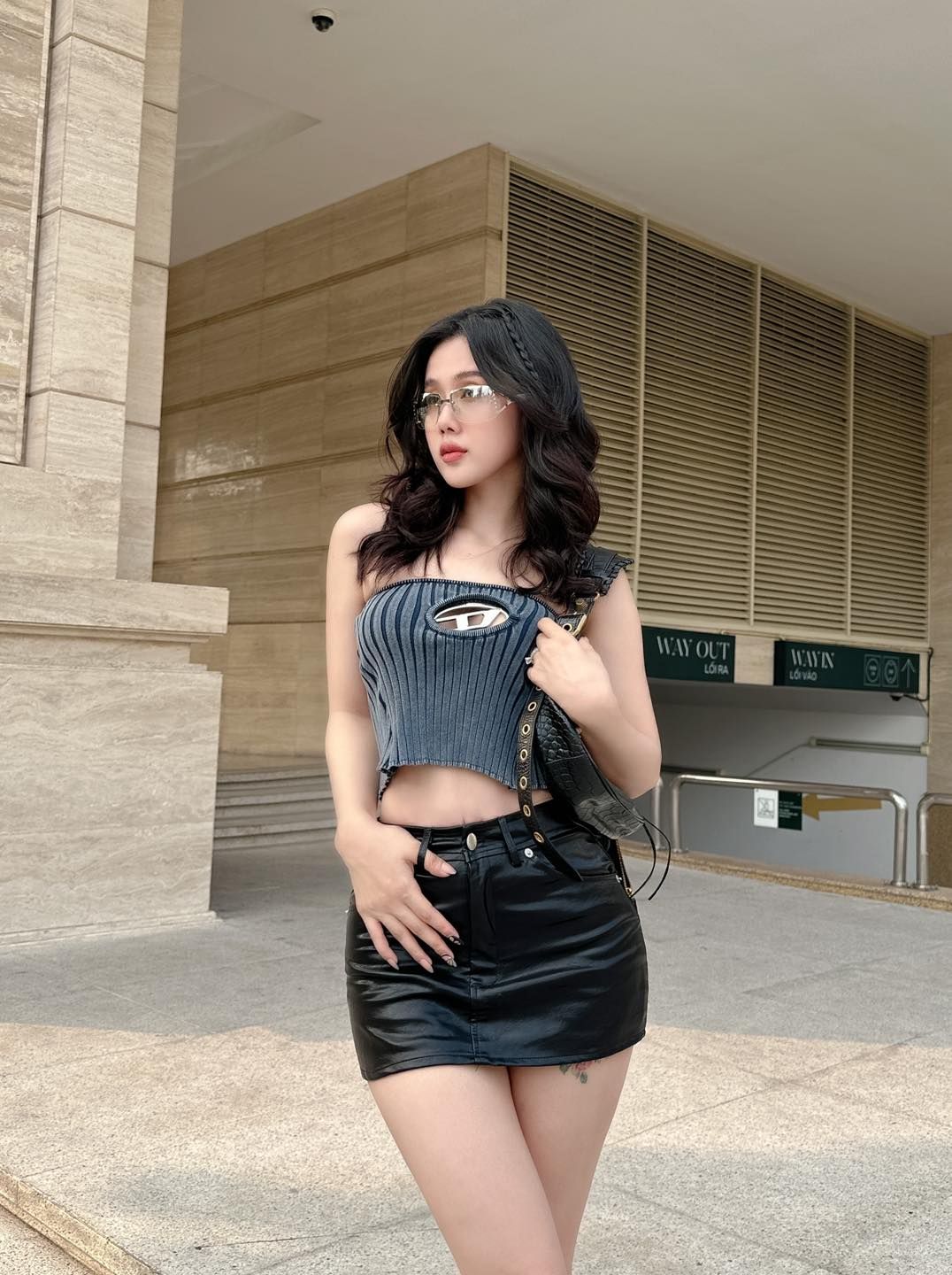 Áo Ống Gân len