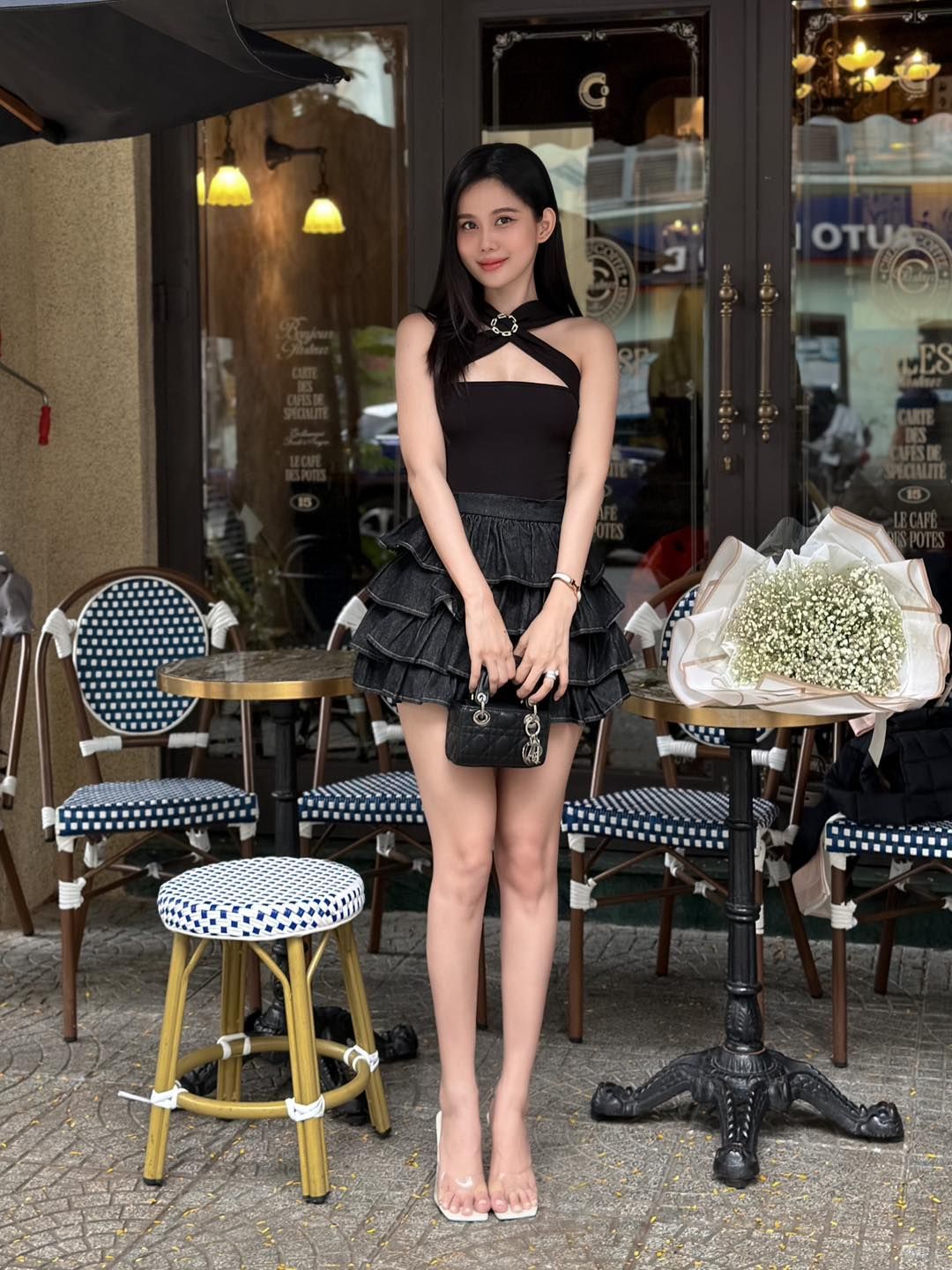 Áo Dây Chéo Khoen