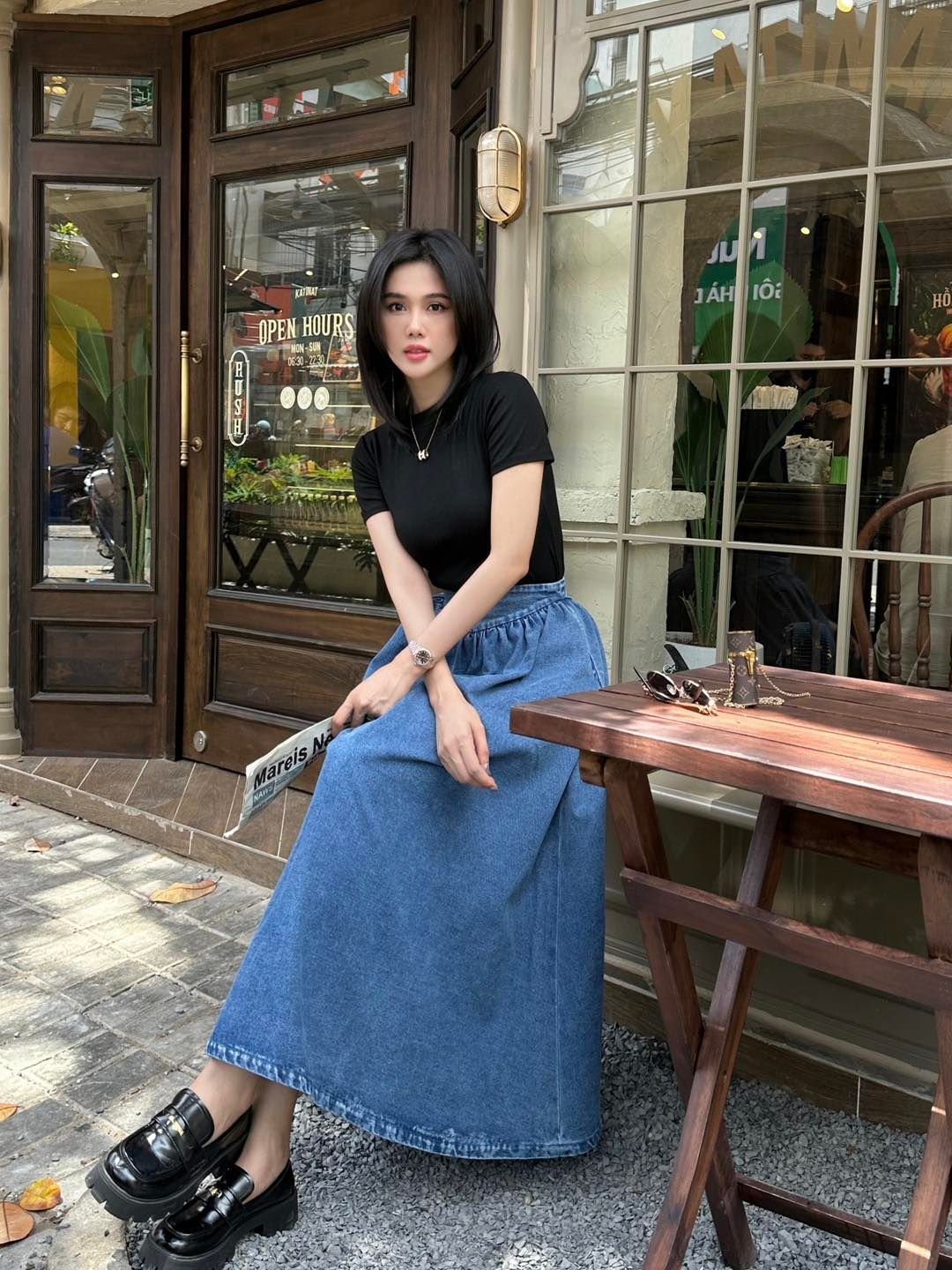 Chân Váy Kaki Bảng V