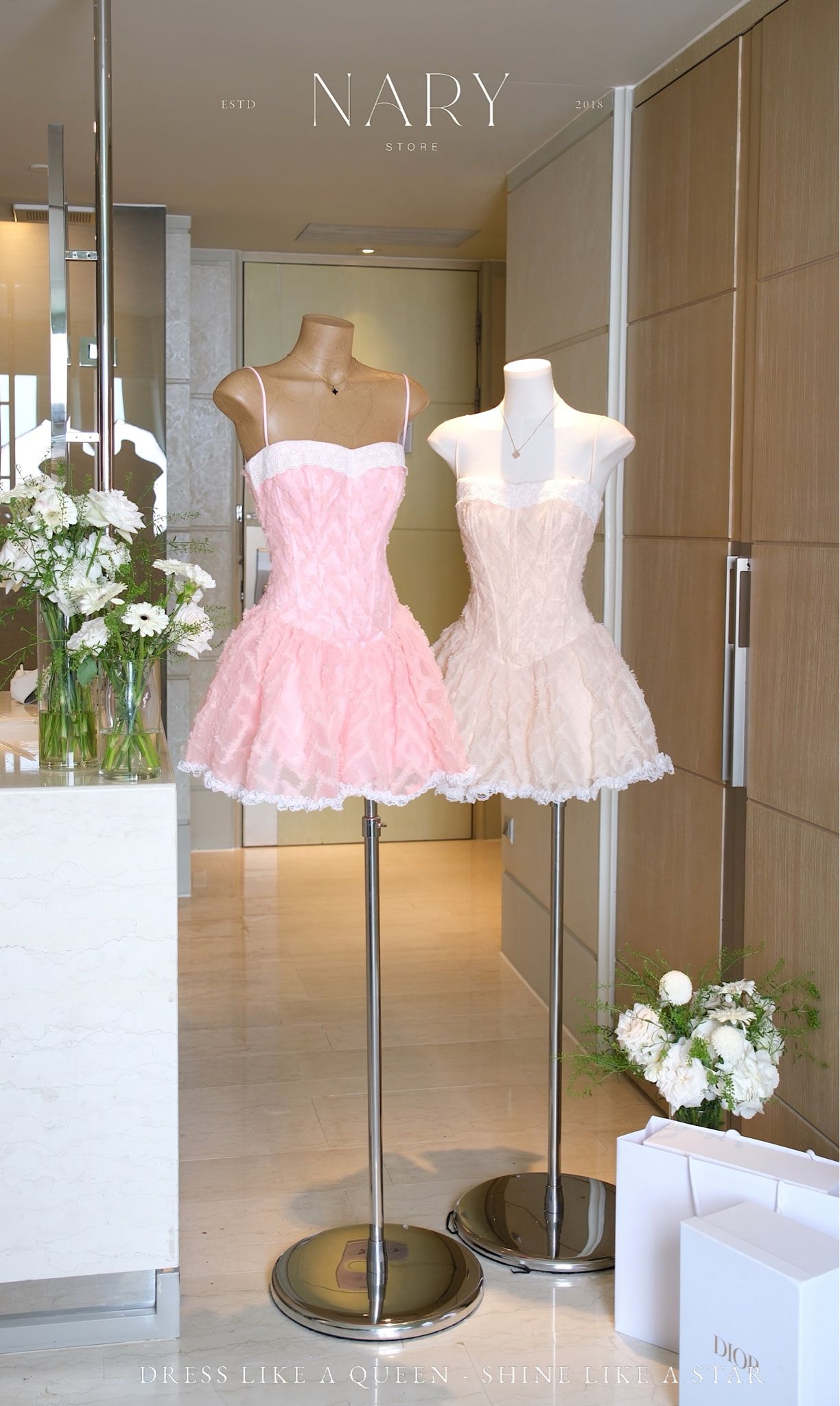 Đầm Xòe 2s Viền Xô