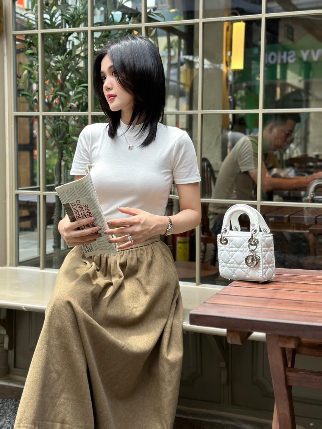 Chân Váy Kaki Bảng V