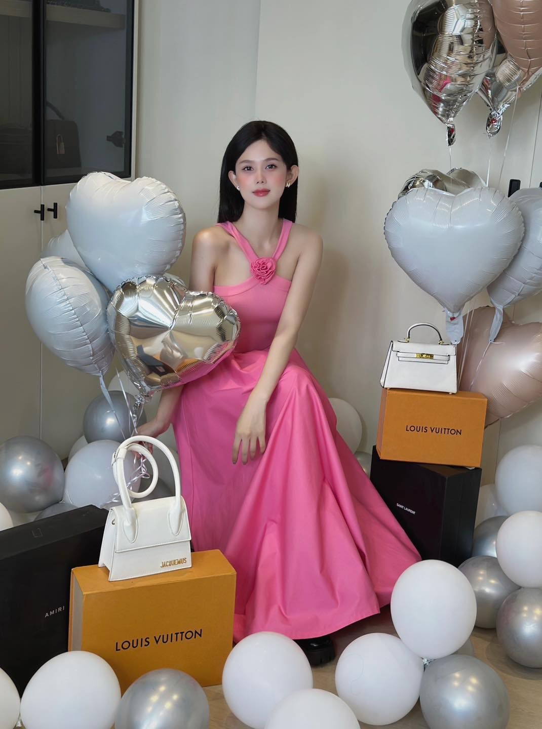 Đầm Thun Phối Kate Dây Chéo