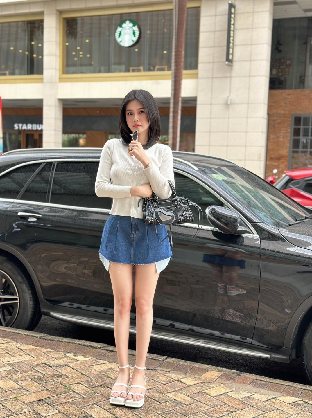 Áo len Tay Dài Nút