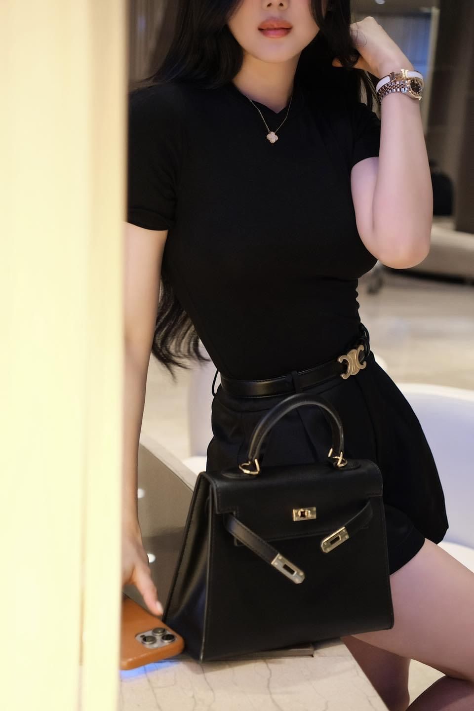 Áo Cổ Tròn Thun Trơn