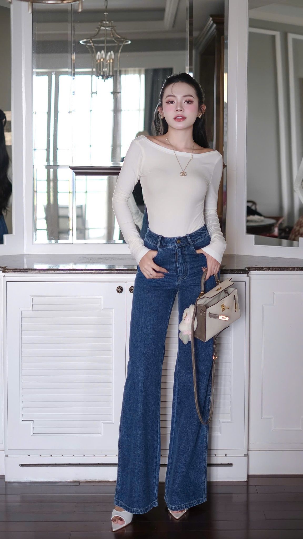 Bodysuit Thun Trơn TD Hở Lưng