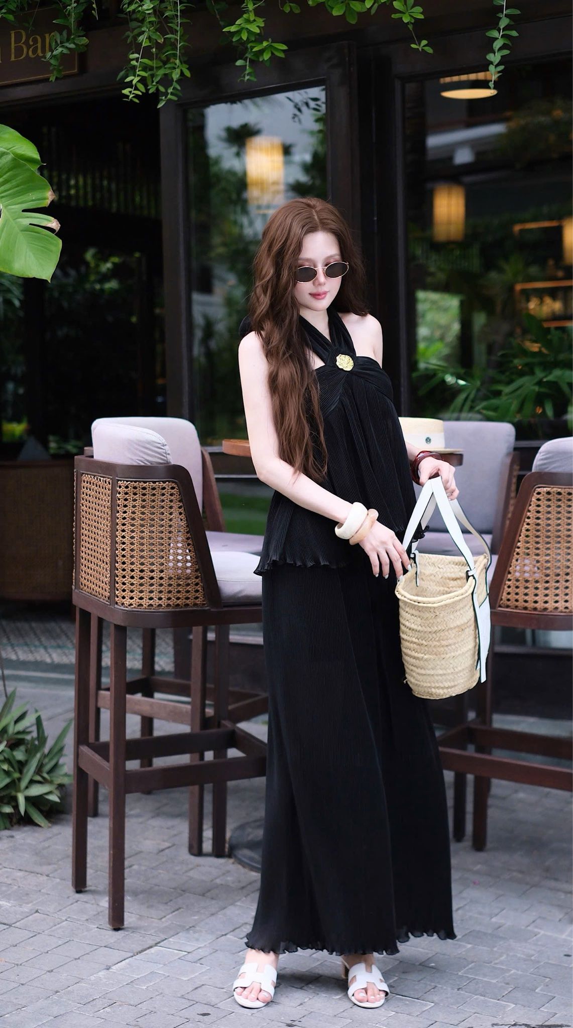 Set Yếm Dập Li Kèm Charm