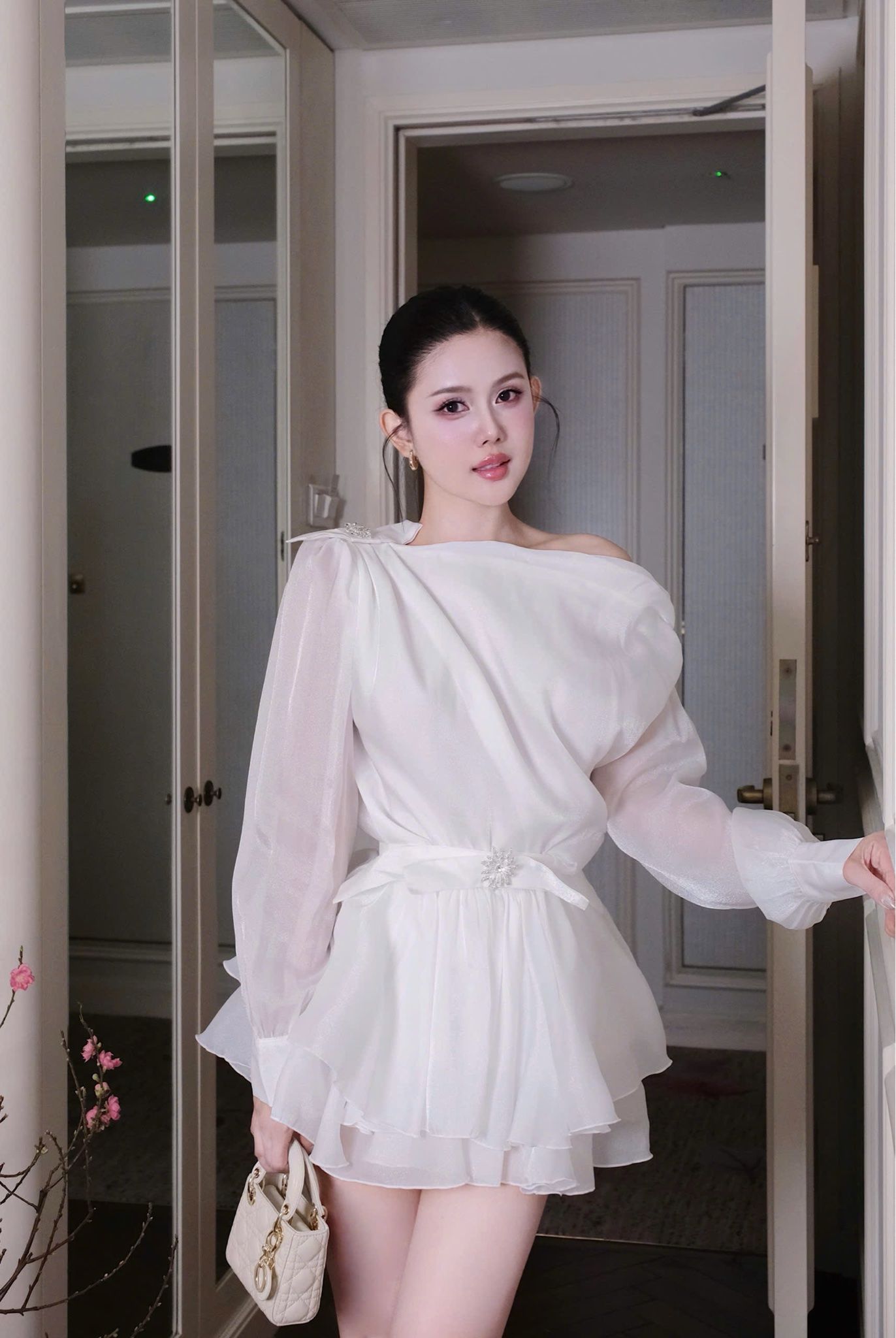 Set Voan Lệch Vai TD