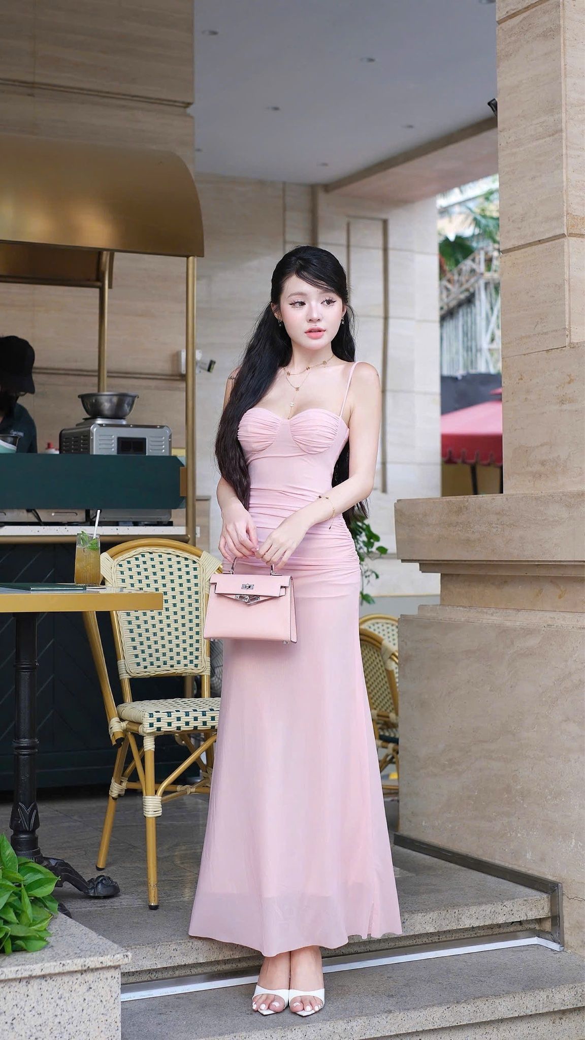 Đầm 2S Lưới Nhúng