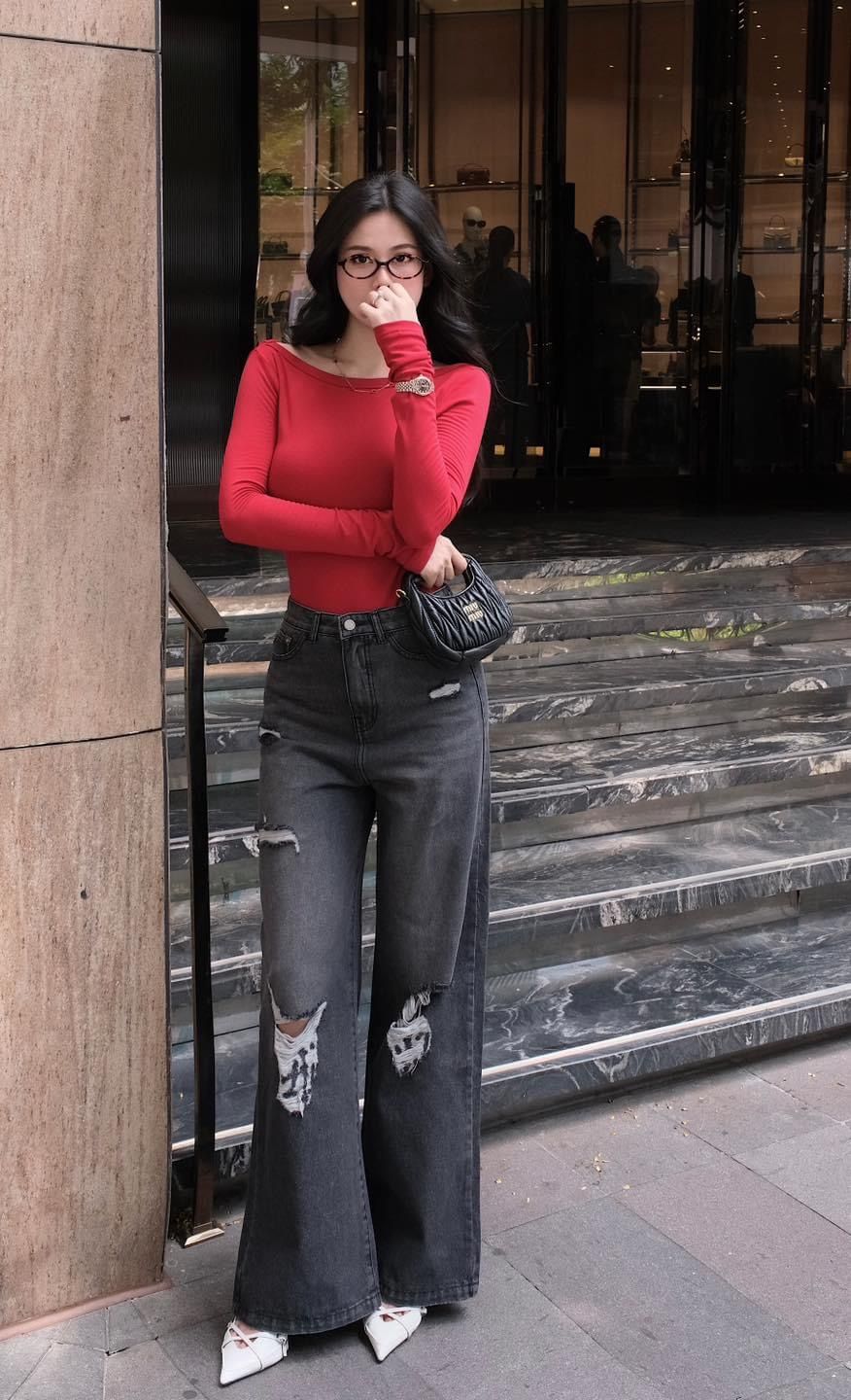 Bodysuit Thun Trơn TD Hở Lưng