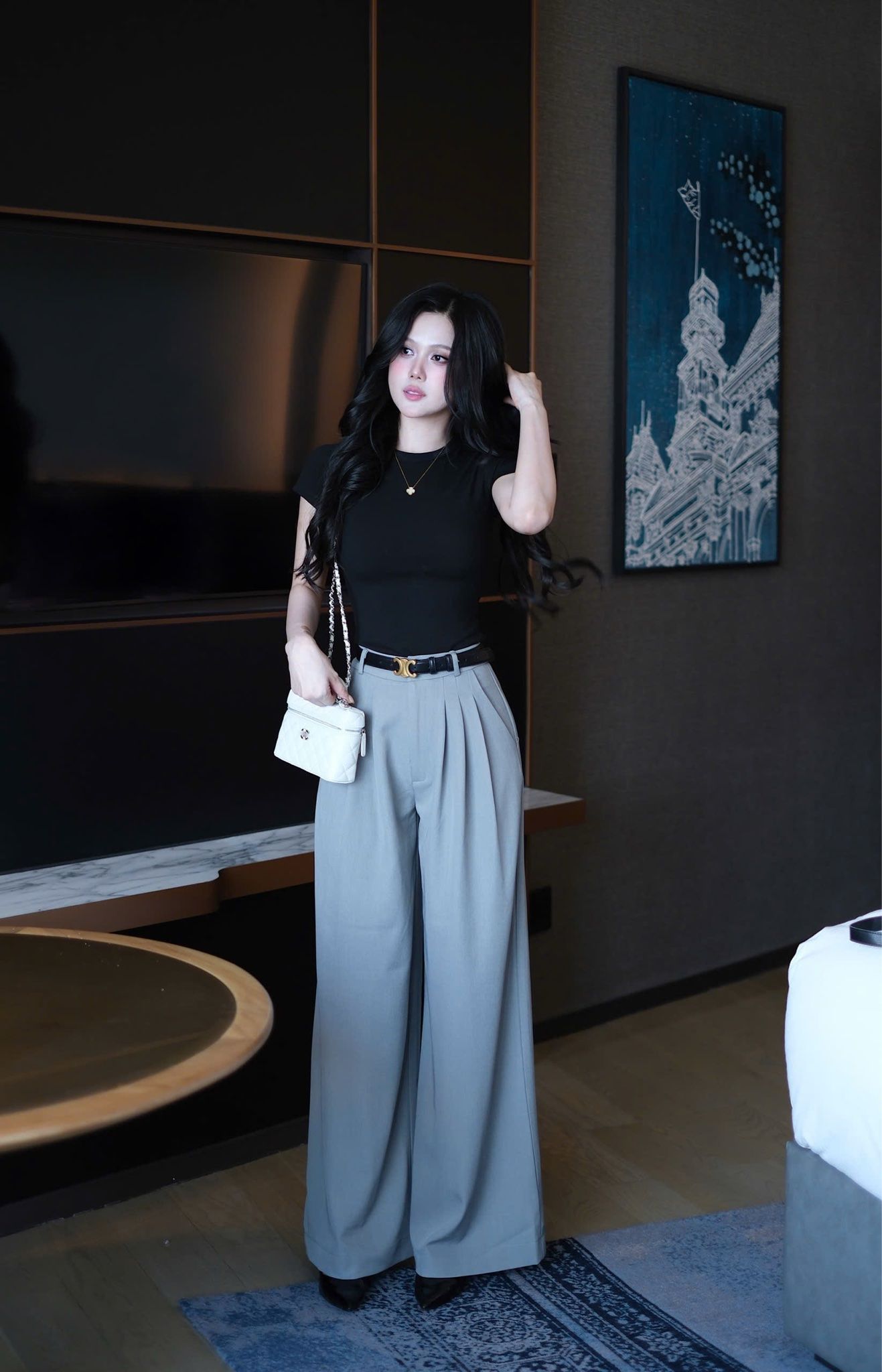 Áo Thun Trơn Cổ Tròn