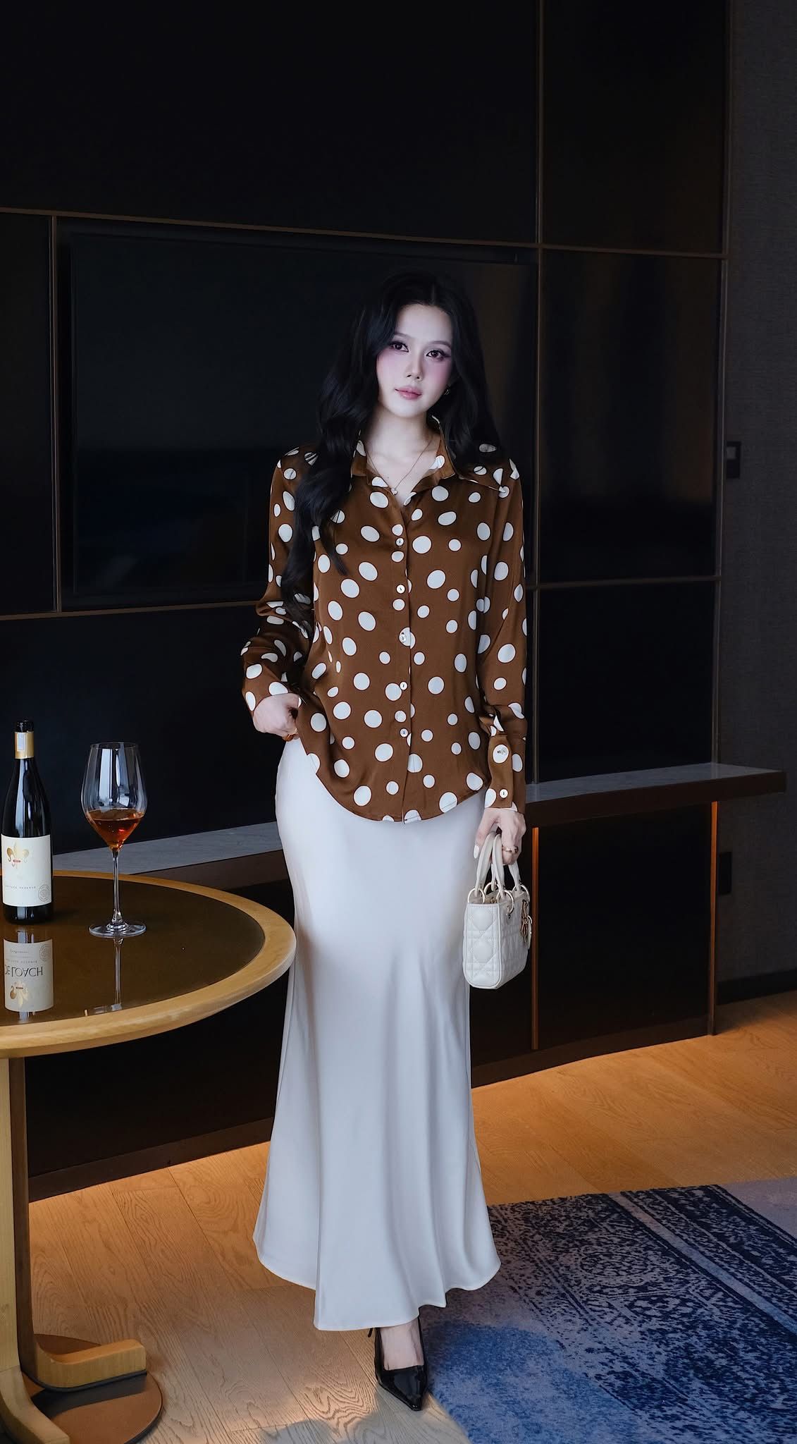 Áo SM Chấm Bi To