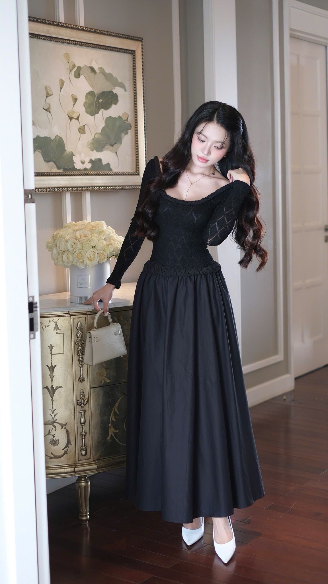 Đầm Thun TD Thắt Bính