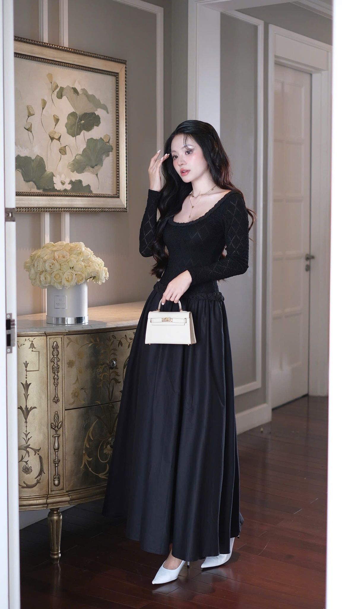 Đầm Thun TD Thắt Bính