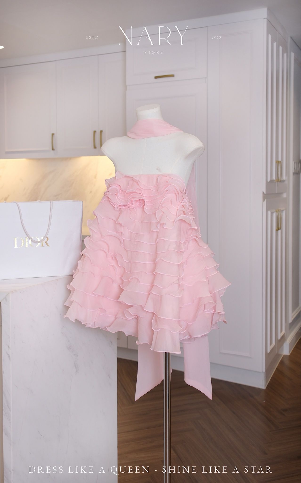 Babydoll Tầng Kèm Choàng